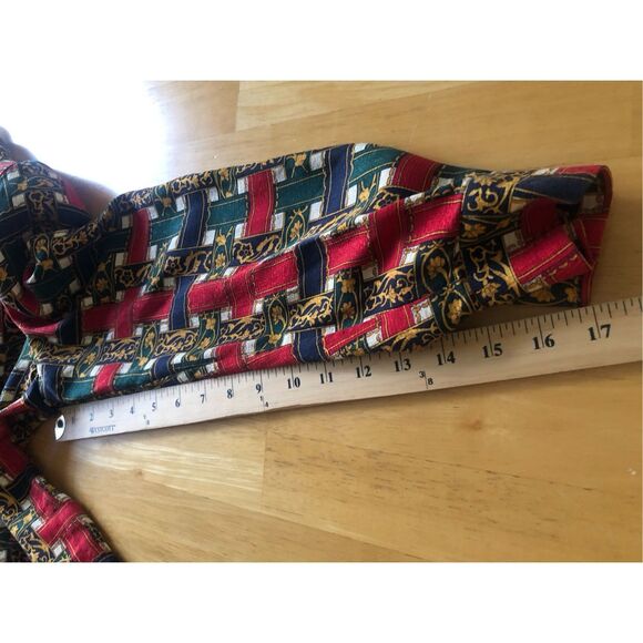 Talbots 100% Silk Vintage Retro Top Blouse Women SZ10 - Picture 8 of 9